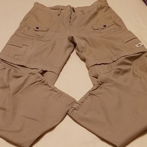 NIKE ACG 2-in-one Khaki Cargo Style Shorts/Pants